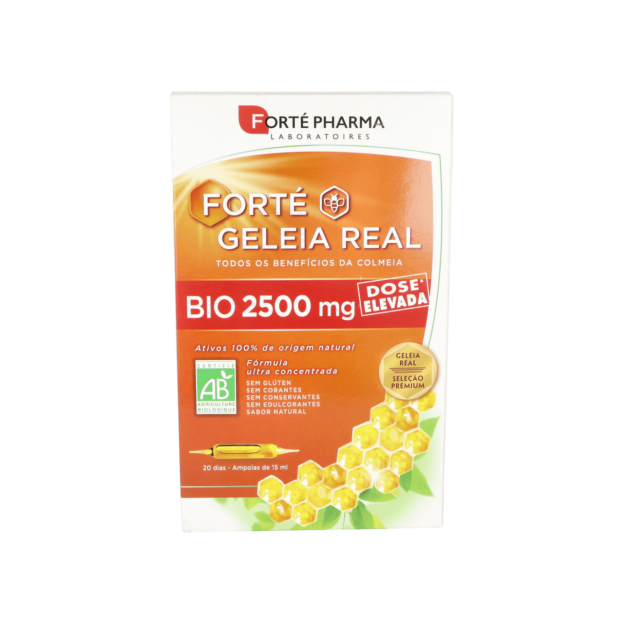 Forte Pharma Jalea Real Bio 2500mg 20 ampollas