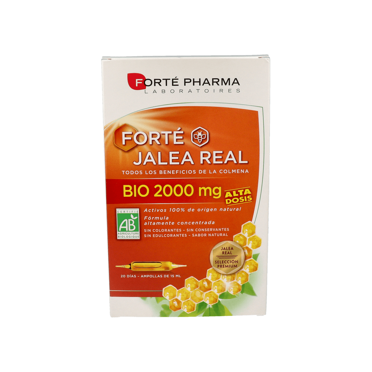 Forté Pharma Jalea Real Bio 2000mg 20 ampollas
