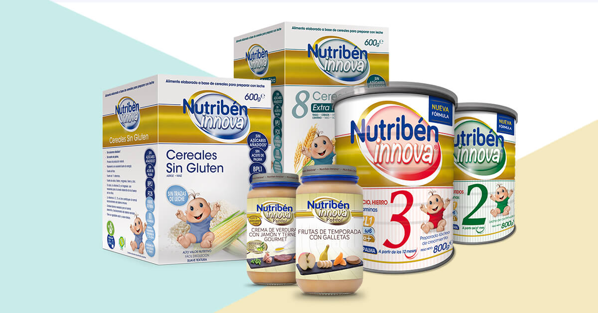 Conjunto de productos de nutriben 
