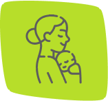 Bebé y mamá